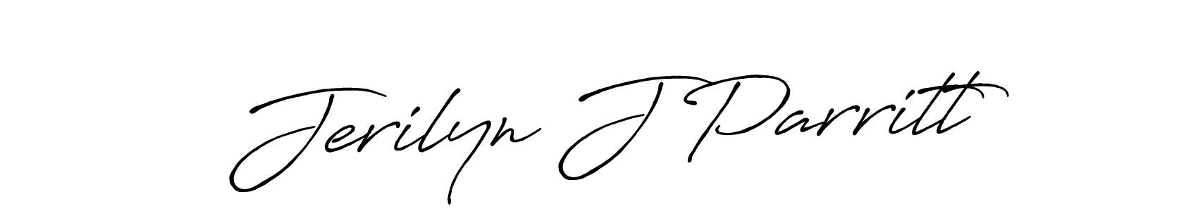 The best way (Antro_Vectra_Bolder) to make a short signature is to pick only two or three words in your name. The name Jerilyn J Parritt include a total of six letters. For converting this name. Jerilyn J Parritt signature style 7 images and pictures png