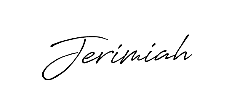 The best way (Antro_Vectra_Bolder) to make a short signature is to pick only two or three words in your name. The name Jerimiah include a total of six letters. For converting this name. Jerimiah signature style 7 images and pictures png
