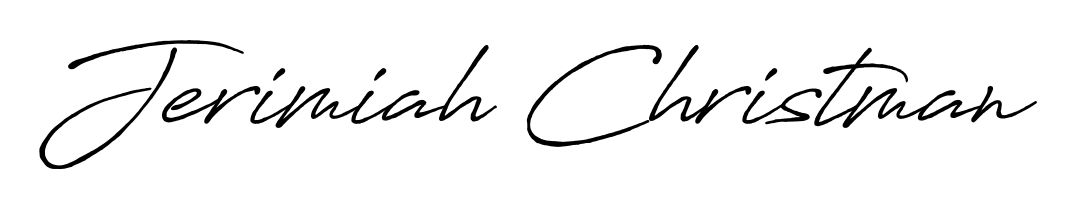 The best way (Antro_Vectra_Bolder) to make a short signature is to pick only two or three words in your name. For converting this name Jerimiah Christman. Jerimiah Christman signature style 7 images and pictures png