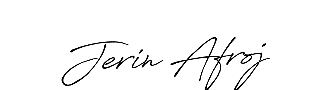 This is the best signature style for the Jerin Afroj name. Also you like these signature font (Antro_Vectra_Bolder). Mix name signature. Jerin Afroj signature style 7 images and pictures png