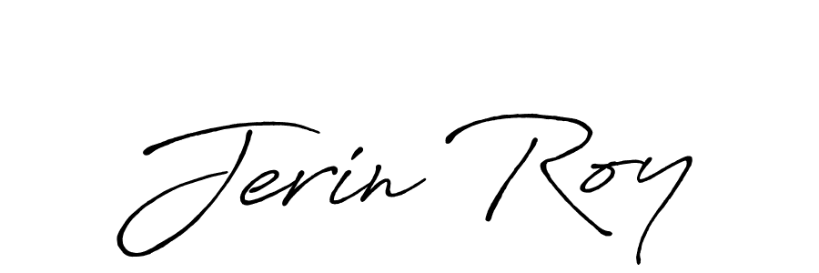 It looks lik you need a new signature style for name Jerin Roy. Design unique handwritten (Antro_Vectra_Bolder) signature with our free signature maker in just a few clicks. Jerin Roy signature style 7 images and pictures png