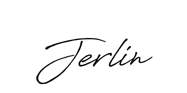 Also You can easily find your signature by using the search form. We will create Jerlin name handwritten signature images for you free of cost using Antro_Vectra_Bolder sign style. Jerlin signature style 7 images and pictures png