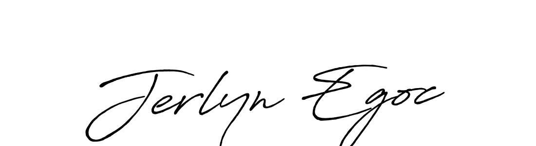 if you are searching for the best signature style for your name Jerlyn Egoc. so please give up your signature search. here we have designed multiple signature styles  using Antro_Vectra_Bolder. Jerlyn Egoc signature style 7 images and pictures png