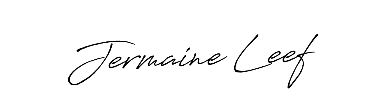 It looks lik you need a new signature style for name Jermaine Leef. Design unique handwritten (Antro_Vectra_Bolder) signature with our free signature maker in just a few clicks. Jermaine Leef signature style 7 images and pictures png