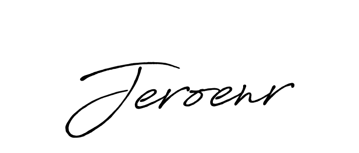 Jeroenr stylish signature style. Best Handwritten Sign (Antro_Vectra_Bolder) for my name. Handwritten Signature Collection Ideas for my name Jeroenr. Jeroenr signature style 7 images and pictures png