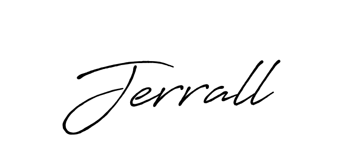 Make a beautiful signature design for name Jerrall. Use this online signature maker to create a handwritten signature for free. Jerrall signature style 7 images and pictures png