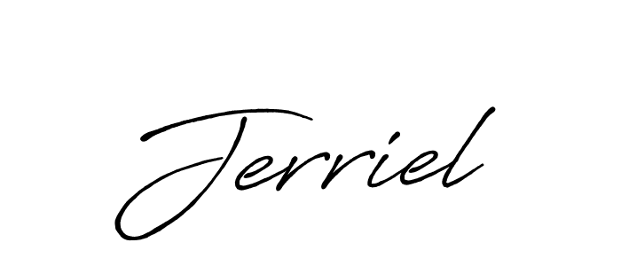 See photos of Jerriel official signature by Spectra . Check more albums & portfolios. Read reviews & check more about Antro_Vectra_Bolder font. Jerriel signature style 7 images and pictures png