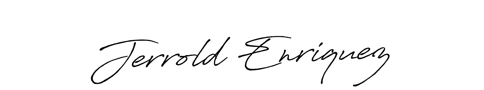 Also we have Jerrold Enriquez name is the best signature style. Create professional handwritten signature collection using Antro_Vectra_Bolder autograph style. Jerrold Enriquez signature style 7 images and pictures png