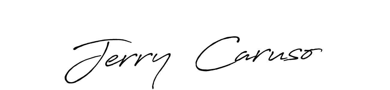 Make a beautiful signature design for name Jerry  Caruso. Use this online signature maker to create a handwritten signature for free. Jerry  Caruso signature style 7 images and pictures png