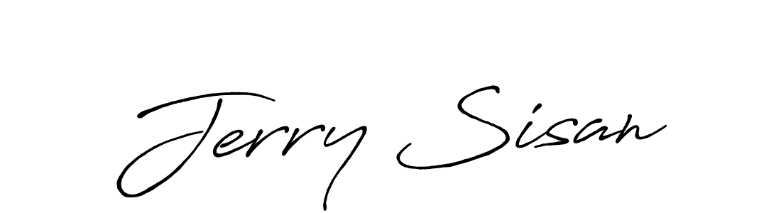 See photos of Jerry Sisan official signature by Spectra . Check more albums & portfolios. Read reviews & check more about Antro_Vectra_Bolder font. Jerry Sisan signature style 7 images and pictures png