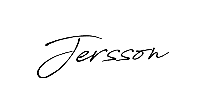 It looks lik you need a new signature style for name Jersson. Design unique handwritten (Antro_Vectra_Bolder) signature with our free signature maker in just a few clicks. Jersson signature style 7 images and pictures png