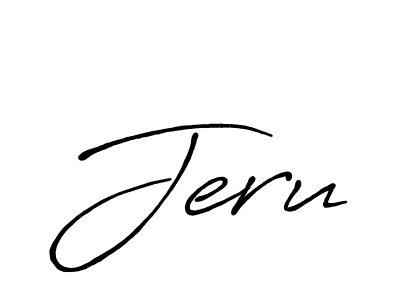 Once you've used our free online signature maker to create your best signature Antro_Vectra_Bolder style, it's time to enjoy all of the benefits that Jeru name signing documents. Jeru signature style 7 images and pictures png
