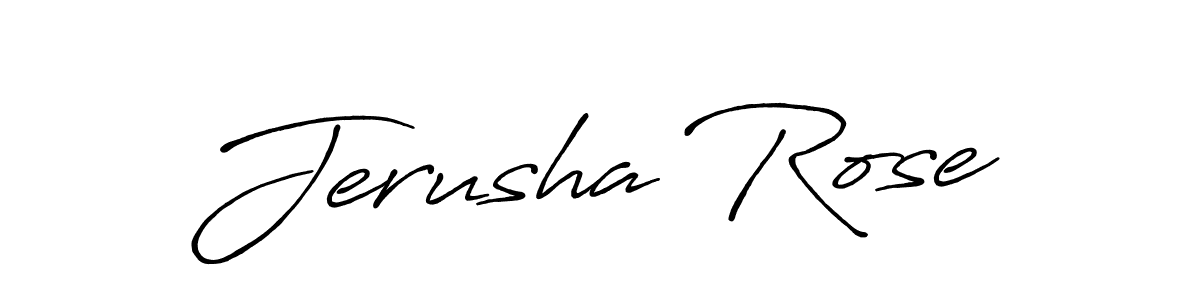 Make a short Jerusha Rose signature style. Manage your documents anywhere anytime using Antro_Vectra_Bolder. Create and add eSignatures, submit forms, share and send files easily. Jerusha Rose signature style 7 images and pictures png