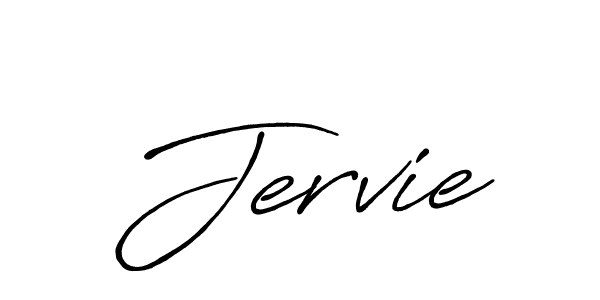 Similarly Antro_Vectra_Bolder is the best handwritten signature design. Signature creator online .You can use it as an online autograph creator for name Jervie. Jervie signature style 7 images and pictures png