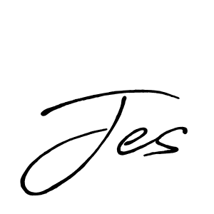 Best and Professional Signature Style for Jes. Antro_Vectra_Bolder Best Signature Style Collection. Jes signature style 7 images and pictures png