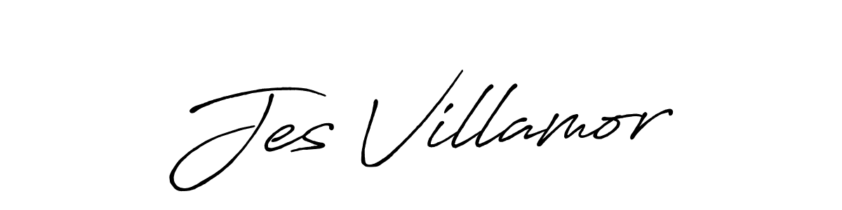 Make a beautiful signature design for name Jes Villamor. Use this online signature maker to create a handwritten signature for free. Jes Villamor signature style 7 images and pictures png