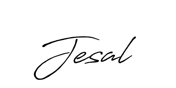 Make a beautiful signature design for name Jesal . Use this online signature maker to create a handwritten signature for free. Jesal  signature style 7 images and pictures png