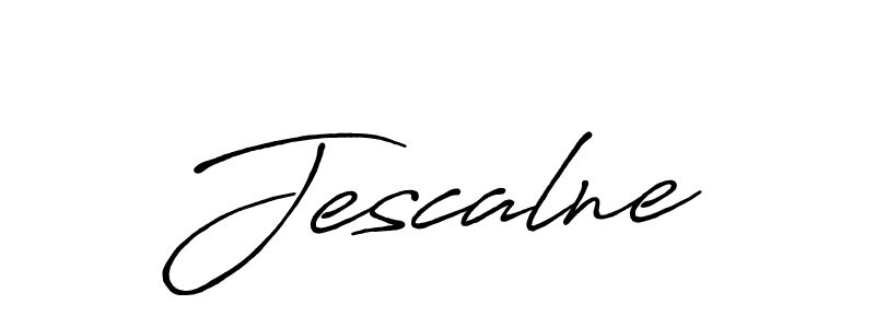 How to Draw Jescalne signature style? Antro_Vectra_Bolder is a latest design signature styles for name Jescalne. Jescalne signature style 7 images and pictures png