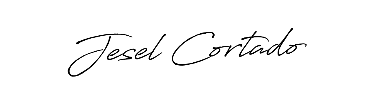 Once you've used our free online signature maker to create your best signature Antro_Vectra_Bolder style, it's time to enjoy all of the benefits that Jesel Cortado name signing documents. Jesel Cortado signature style 7 images and pictures png