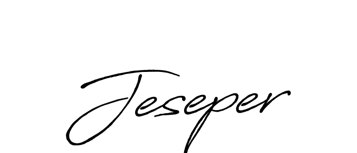 Best and Professional Signature Style for Jeseper. Antro_Vectra_Bolder Best Signature Style Collection. Jeseper signature style 7 images and pictures png