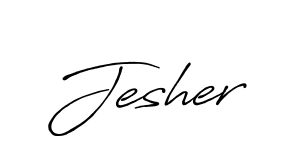 Make a beautiful signature design for name Jesher. Use this online signature maker to create a handwritten signature for free. Jesher signature style 7 images and pictures png