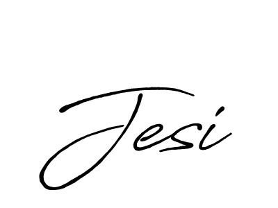 You should practise on your own different ways (Antro_Vectra_Bolder) to write your name (Jesi) in signature. don't let someone else do it for you. Jesi signature style 7 images and pictures png