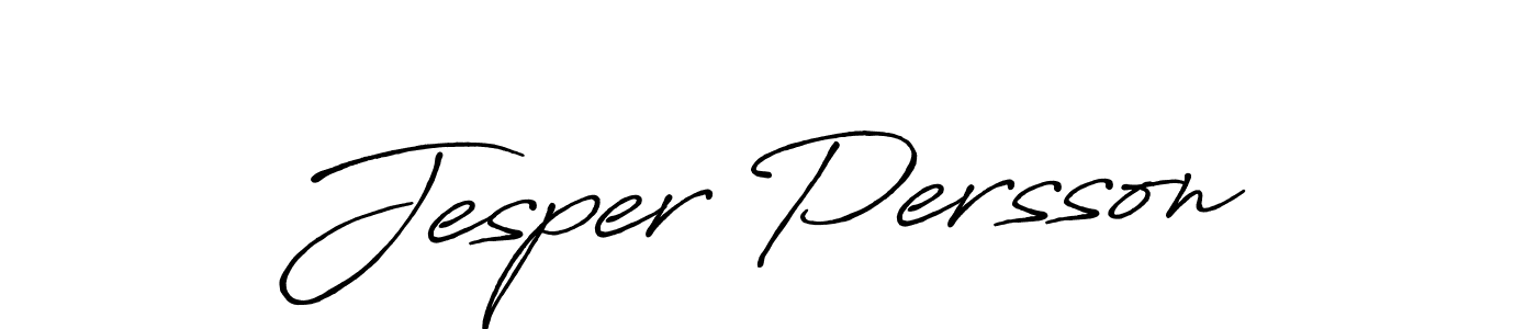 How to make Jesper Persson signature? Antro_Vectra_Bolder is a professional autograph style. Create handwritten signature for Jesper Persson name. Jesper Persson signature style 7 images and pictures png