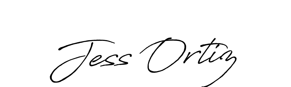 Make a short Jess Ortiz signature style. Manage your documents anywhere anytime using Antro_Vectra_Bolder. Create and add eSignatures, submit forms, share and send files easily. Jess Ortiz signature style 7 images and pictures png