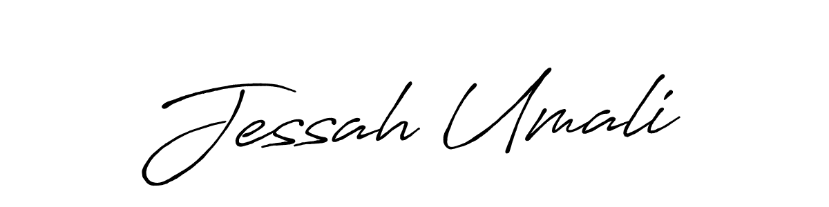 It looks lik you need a new signature style for name Jessah Umali. Design unique handwritten (Antro_Vectra_Bolder) signature with our free signature maker in just a few clicks. Jessah Umali signature style 7 images and pictures png