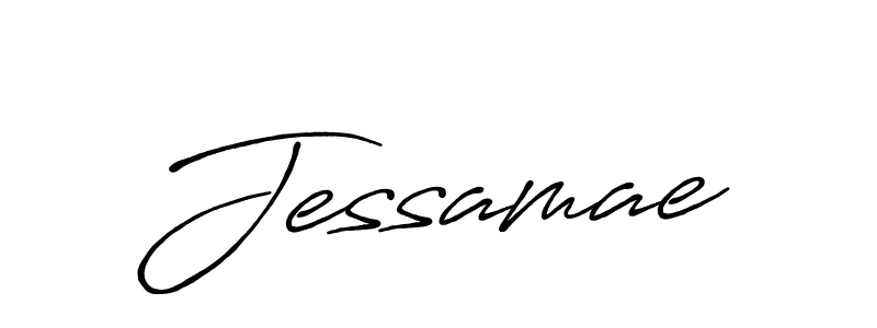 How to make Jessamae signature? Antro_Vectra_Bolder is a professional autograph style. Create handwritten signature for Jessamae name. Jessamae signature style 7 images and pictures png