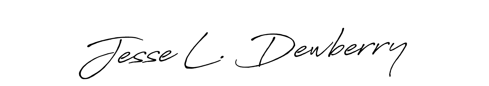 You should practise on your own different ways (Antro_Vectra_Bolder) to write your name (Jesse L. Dewberry) in signature. don't let someone else do it for you. Jesse L. Dewberry signature style 7 images and pictures png