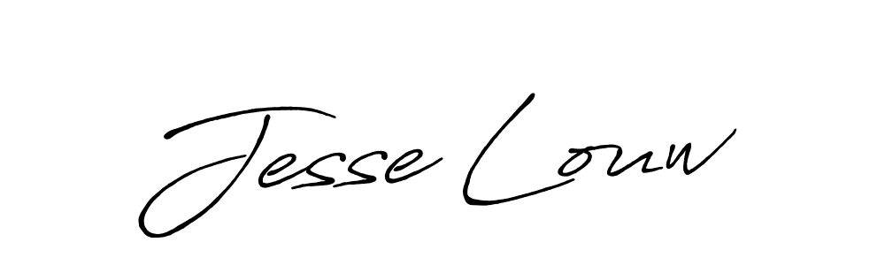 Also You can easily find your signature by using the search form. We will create Jesse Louw name handwritten signature images for you free of cost using Antro_Vectra_Bolder sign style. Jesse Louw signature style 7 images and pictures png