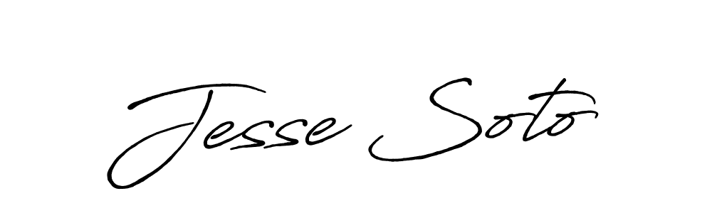 It looks lik you need a new signature style for name Jesse Soto. Design unique handwritten (Antro_Vectra_Bolder) signature with our free signature maker in just a few clicks. Jesse Soto signature style 7 images and pictures png