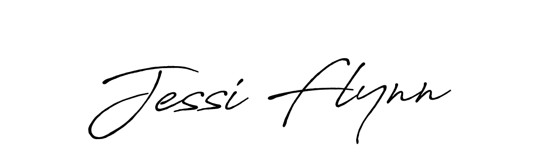 Use a signature maker to create a handwritten signature online. With this signature software, you can design (Antro_Vectra_Bolder) your own signature for name Jessi Flynn. Jessi Flynn signature style 7 images and pictures png