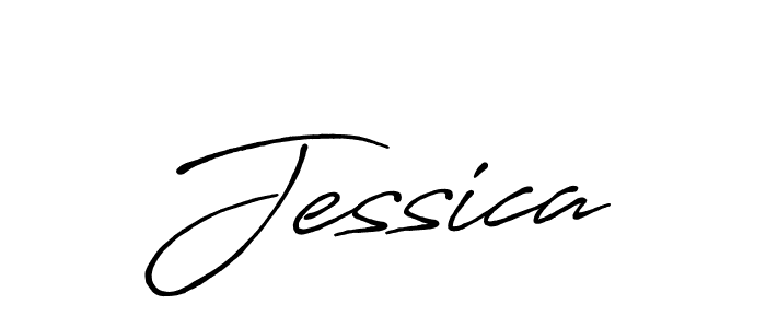 Make a beautiful signature design for name Jessica. With this signature (Antro_Vectra_Bolder) style, you can create a handwritten signature for free. Jessica signature style 7 images and pictures png