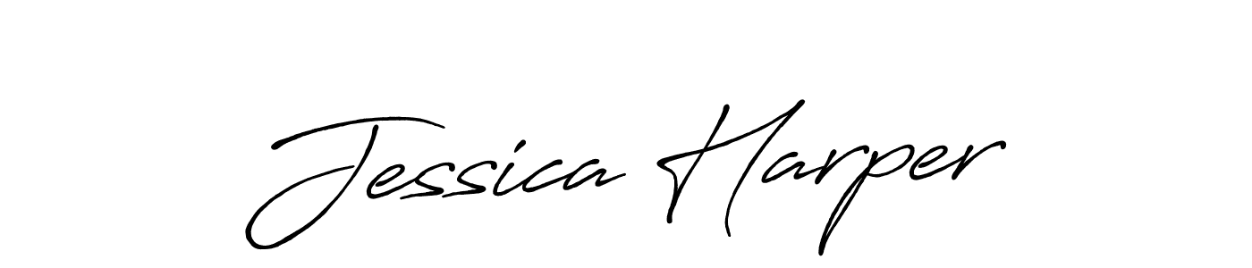 Jessica Harper stylish signature style. Best Handwritten Sign (Antro_Vectra_Bolder) for my name. Handwritten Signature Collection Ideas for my name Jessica Harper. Jessica Harper signature style 7 images and pictures png