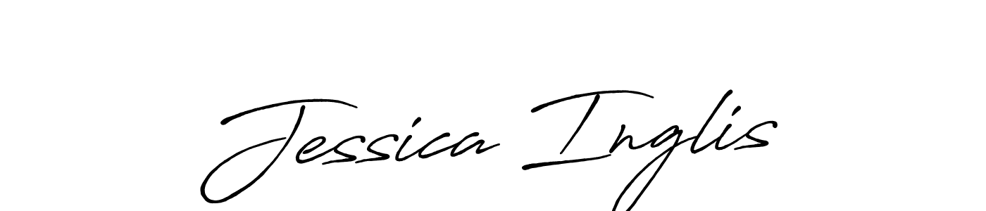 How to make Jessica Inglis signature? Antro_Vectra_Bolder is a professional autograph style. Create handwritten signature for Jessica Inglis name. Jessica Inglis signature style 7 images and pictures png