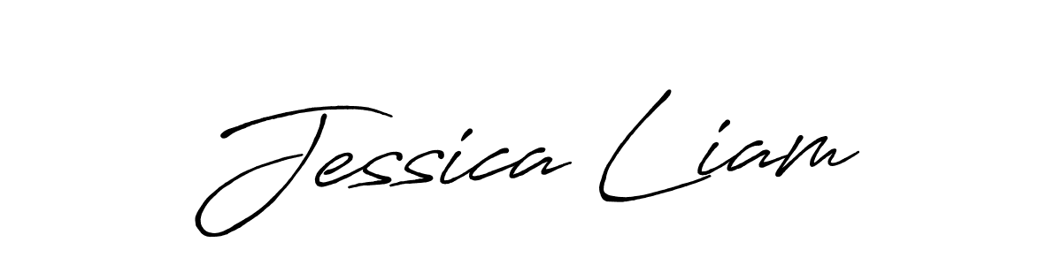 This is the best signature style for the Jessica Liam name. Also you like these signature font (Antro_Vectra_Bolder). Mix name signature. Jessica Liam signature style 7 images and pictures png