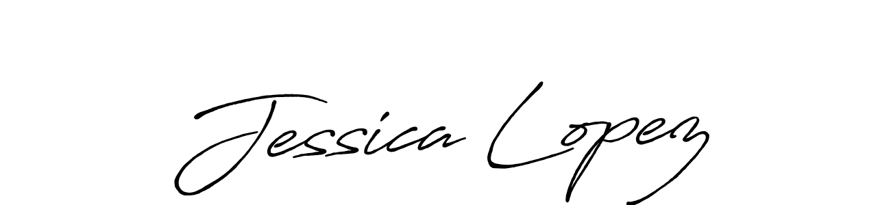 Also You can easily find your signature by using the search form. We will create Jessica Lopez name handwritten signature images for you free of cost using Antro_Vectra_Bolder sign style. Jessica Lopez signature style 7 images and pictures png