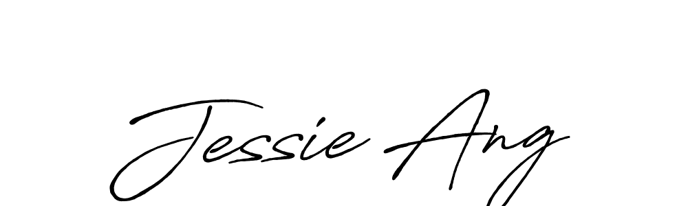 Make a beautiful signature design for name Jessie Ang. Use this online signature maker to create a handwritten signature for free. Jessie Ang signature style 7 images and pictures png
