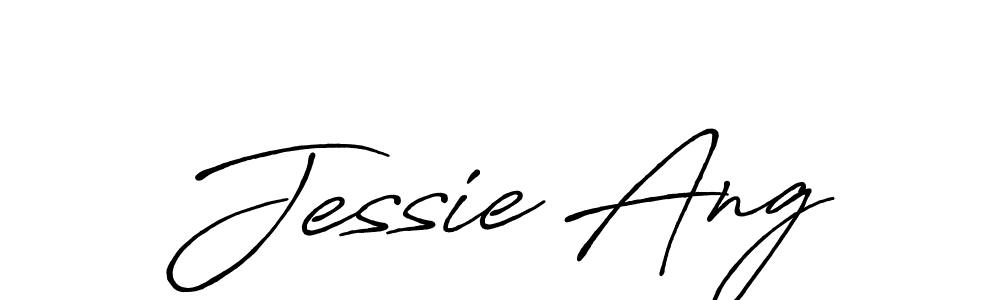 Antro_Vectra_Bolder is a professional signature style that is perfect for those who want to add a touch of class to their signature. It is also a great choice for those who want to make their signature more unique. Get Jessie Ang name to fancy signature for free. Jessie Ang signature style 7 images and pictures png