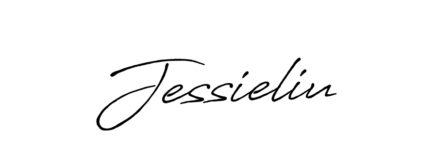 You should practise on your own different ways (Antro_Vectra_Bolder) to write your name (Jessieliu) in signature. don't let someone else do it for you. Jessieliu signature style 7 images and pictures png