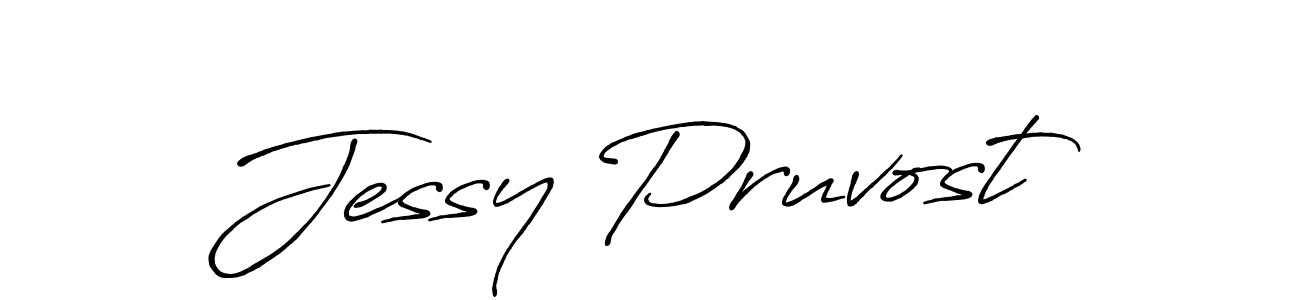 Make a beautiful signature design for name Jessy Pruvost. Use this online signature maker to create a handwritten signature for free. Jessy Pruvost signature style 7 images and pictures png