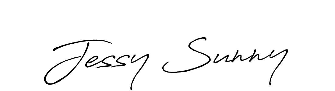Also You can easily find your signature by using the search form. We will create Jessy Sunny name handwritten signature images for you free of cost using Antro_Vectra_Bolder sign style. Jessy Sunny signature style 7 images and pictures png