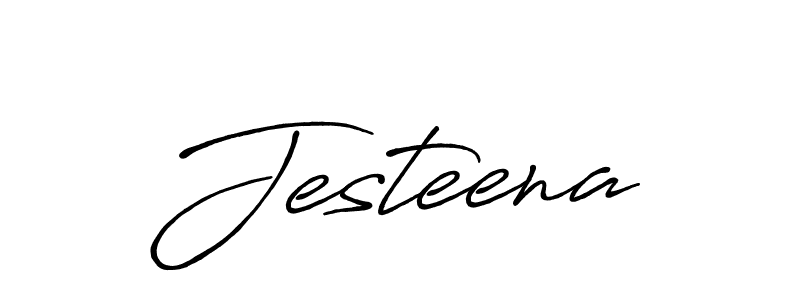 Once you've used our free online signature maker to create your best signature Antro_Vectra_Bolder style, it's time to enjoy all of the benefits that Jesteena name signing documents. Jesteena signature style 7 images and pictures png