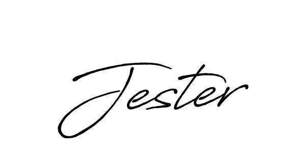 if you are searching for the best signature style for your name Jester. so please give up your signature search. here we have designed multiple signature styles  using Antro_Vectra_Bolder. Jester signature style 7 images and pictures png