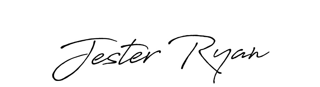 How to Draw Jester Ryan signature style? Antro_Vectra_Bolder is a latest design signature styles for name Jester Ryan. Jester Ryan signature style 7 images and pictures png