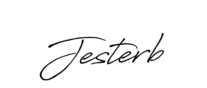 Also we have Jesterb name is the best signature style. Create professional handwritten signature collection using Antro_Vectra_Bolder autograph style. Jesterb signature style 7 images and pictures png