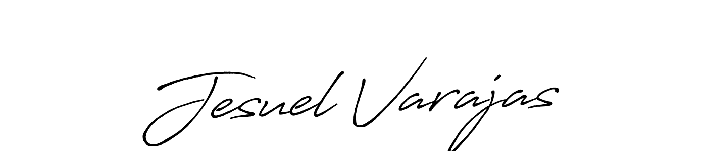 Antro_Vectra_Bolder is a professional signature style that is perfect for those who want to add a touch of class to their signature. It is also a great choice for those who want to make their signature more unique. Get Jesuel Varajas name to fancy signature for free. Jesuel Varajas signature style 7 images and pictures png