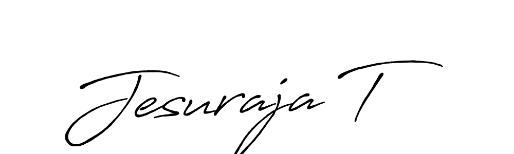 Check out images of Autograph of Jesuraja T name. Actor Jesuraja T Signature Style. Antro_Vectra_Bolder is a professional sign style online. Jesuraja T signature style 7 images and pictures png